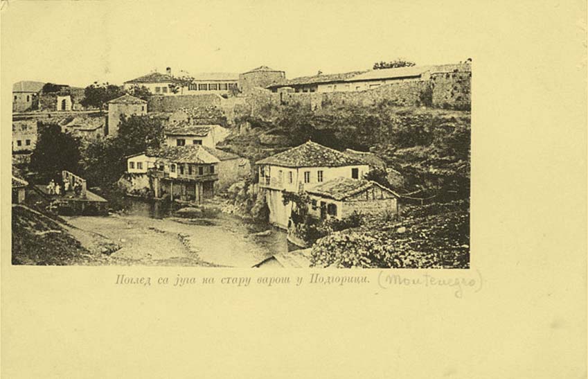 Podgorica. View of the Old Varosh