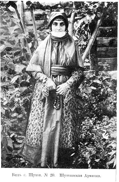 Shusha. Shushi armenian woman