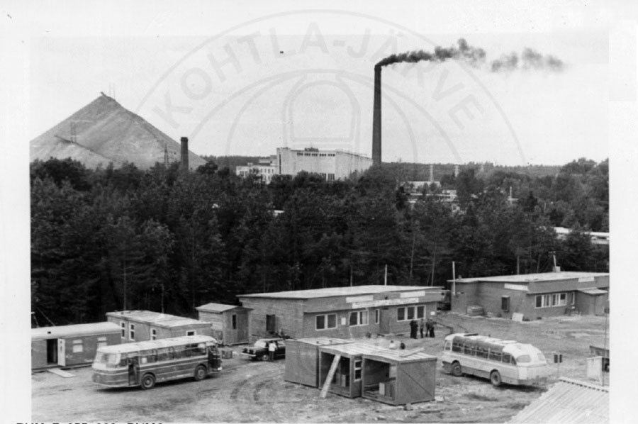 Kohtla-Järve. Panorama of the mine