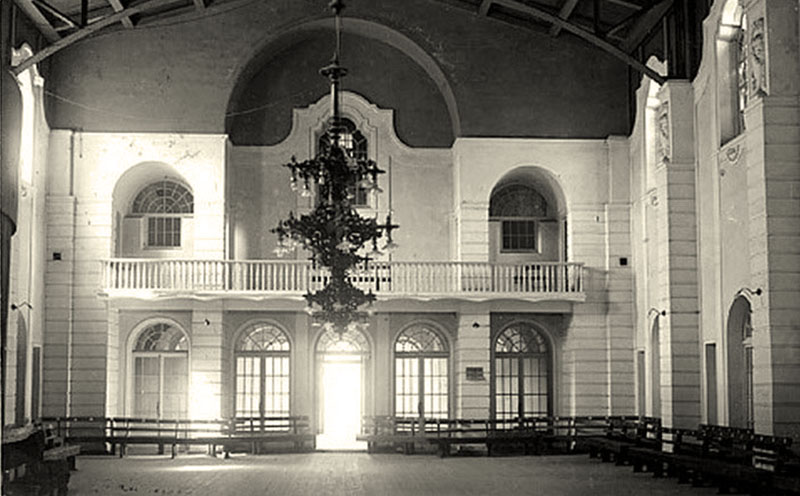 Narva-Jõesuu. Interior of Kurhaus, 1925