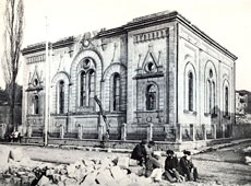Kutaisi. Construction of synagogue 