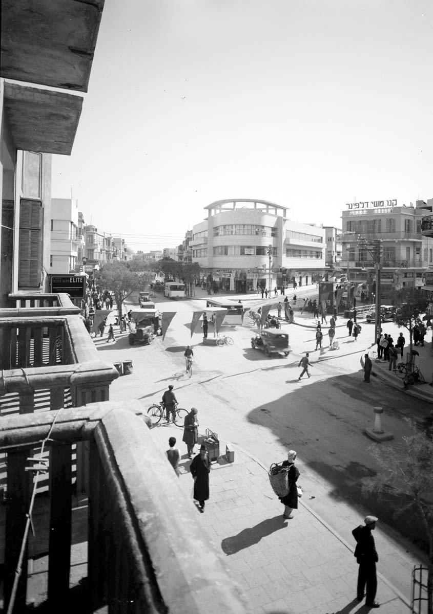 Tel Aviv. Allenby Street, 1936