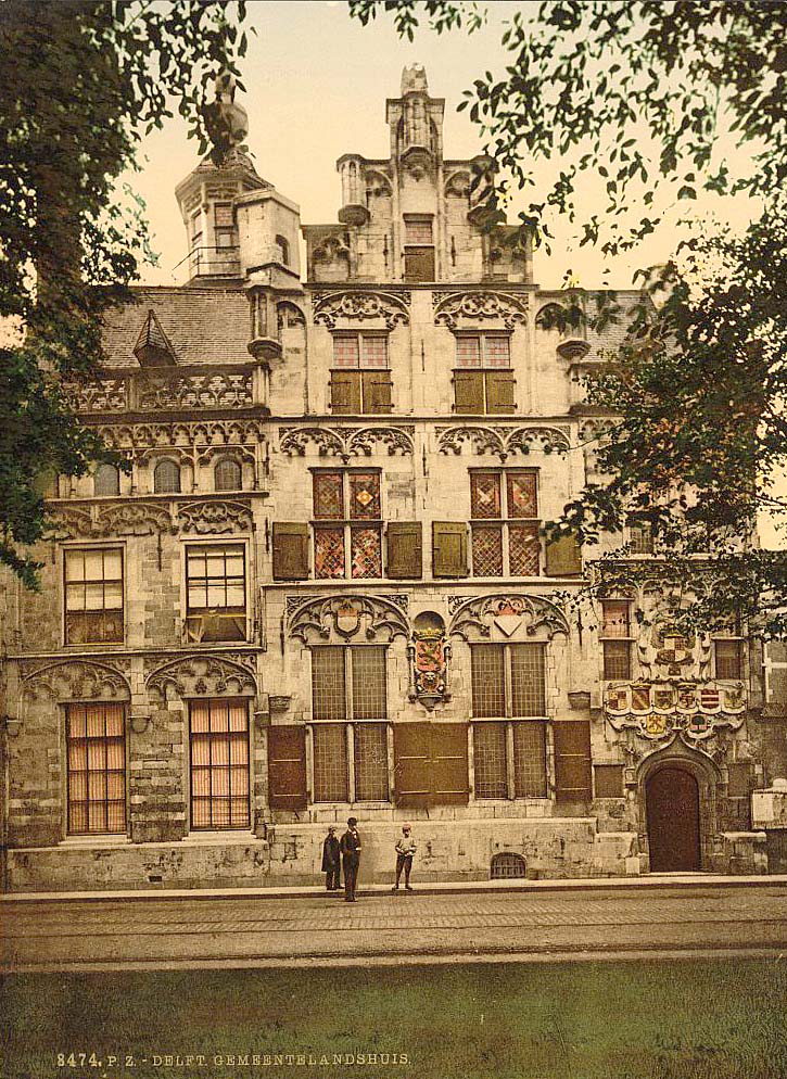 Delft. Gemeenlandshuis, 1890