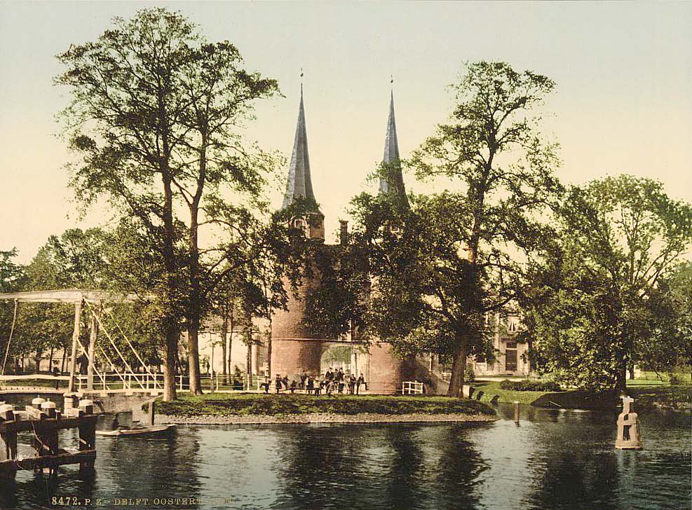 Delft. The East Gate, 1890