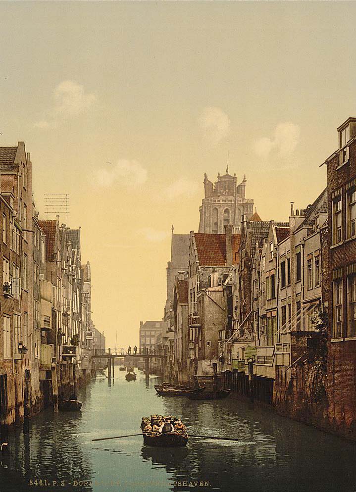 Dordrecht. Voorstraatshaven, 1890