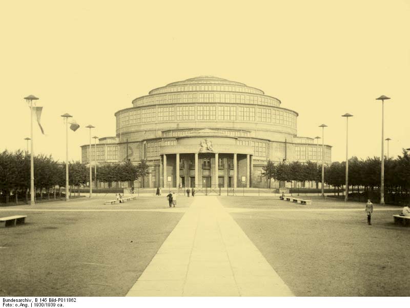 Wrocław. Jahrhunderthalle, 1930